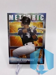 2021 Bowman Platinum Yoelqui Cespedes Meteoric #MET-4 Chicago White Sox RC